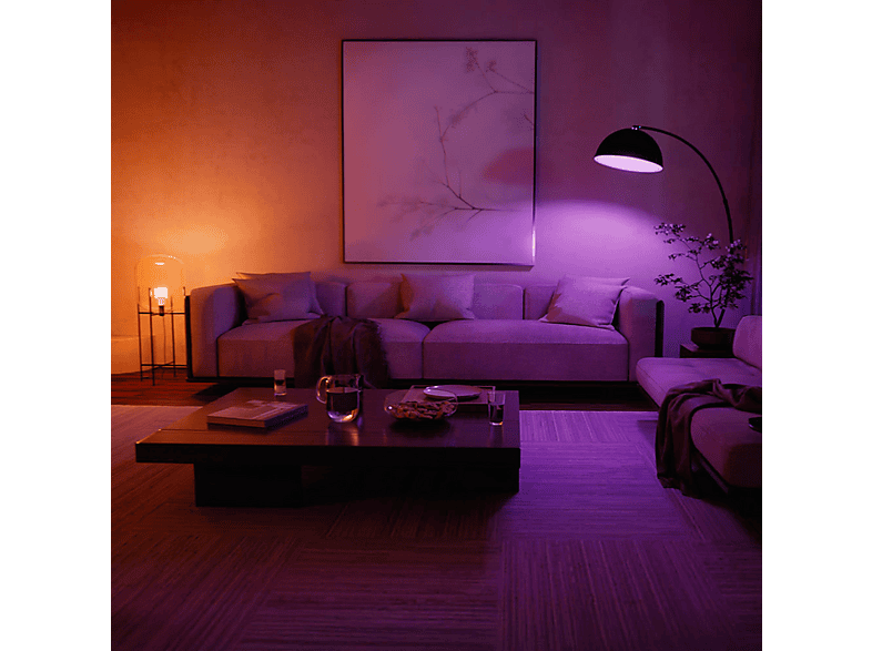 Philips Hue White und Color Ambiance smarte E27; LED Lampe — Foto 5 von 5