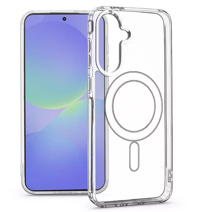 HAFFNER Samsung Galaxy A36 5G MagSafe kompatibilis szilikon tok, átlátszó (HF356919)