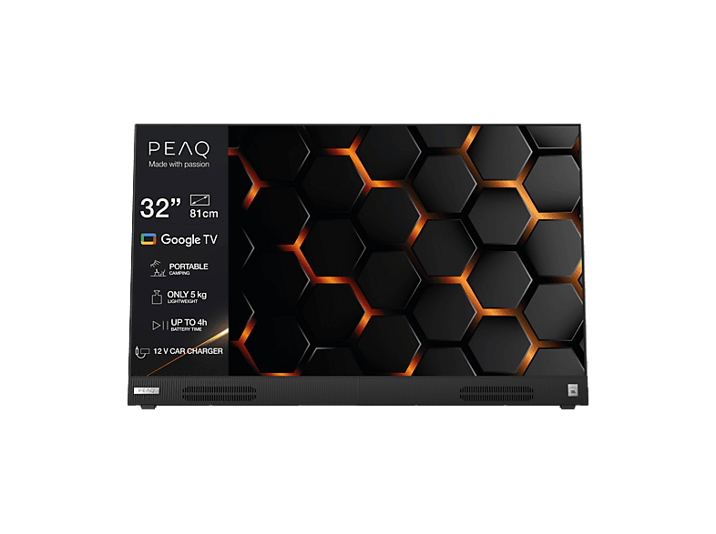 PEAQ PTV 32GF-5025C-B TV (Flat, 32 Zoll / 80,0 cm, Full-HD, SMART TV)