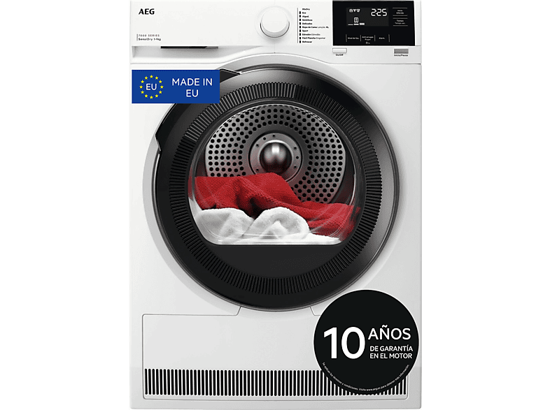 AEG – Secadora AEG 9kg Sensidry – TR719G4PB.