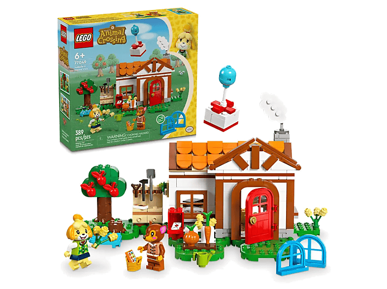 Klocki LEGO Animal Crossing Odwiedziny Isabelle 77049