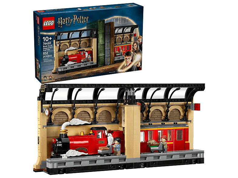 Klocki konstrukcyjne LEGO Harry Potter 76450 Book Nook: Ekspres Do Hogwartu