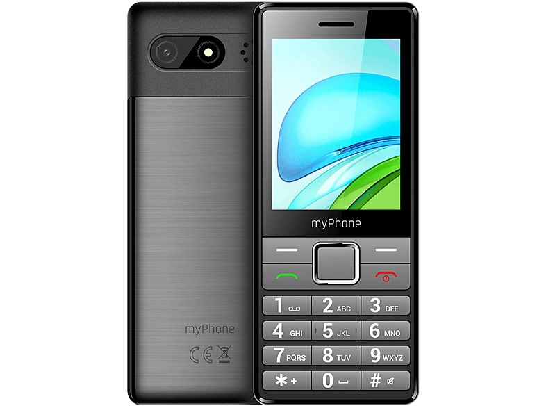 Telefon MYPHONE 7340 Czarno-srebrny