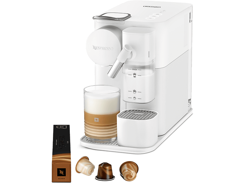De Longhi Nespresso - Lattissima One Evolution En510.w Capsulemachine Wit