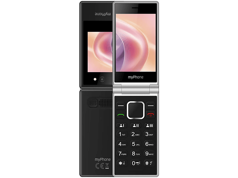 Telefon komórkowy myPhone Tango2 (Black) Dual SIM 3.5" IPS 128MB/48MB/4G