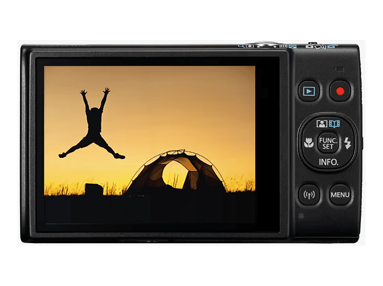 Aparat kompaktowy CANON IXUS 285 HS A Czarny – zdjęcie 2