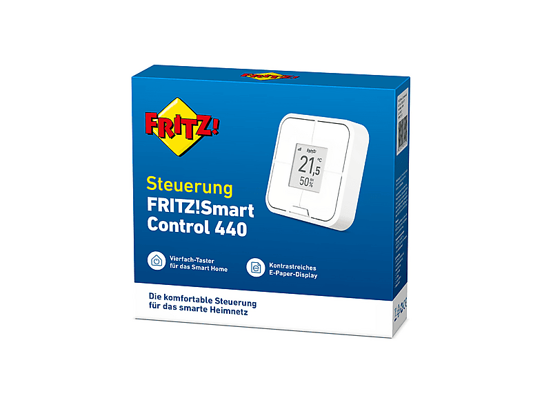 Thumbnail - AVM FRITZ!Smart Control 440, Taster, Smart-Home-Steuerung, Weiß