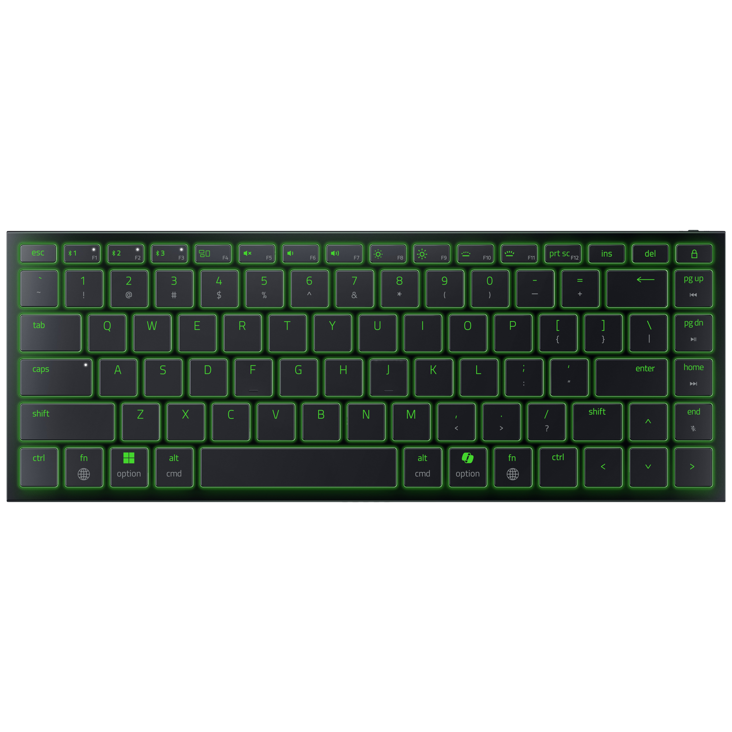 Razer Joro Portable Keyboard - Us Layout Bedraad En Draadloos Gamingtoetsenbord Zwart