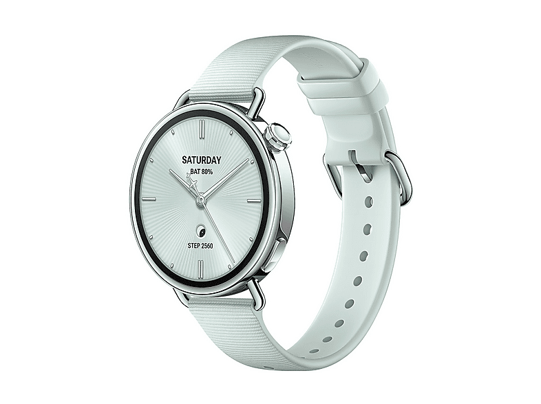 SMARTWATCH XIAOMI Watch S4 41mm , Fluororubber Strap (Mint Green)