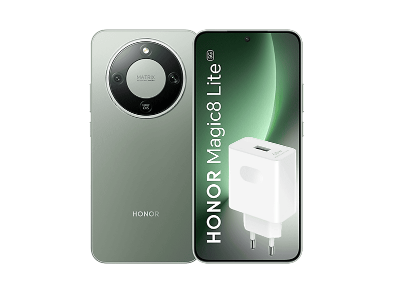 Honor Magic8 Lite, Forest Green, 256GB, 8GB RAM, 6.79 AMOLED de 4320 Hz, Qualcomm® Snapdragon® 6 Gen 4 (4nm), 7500 mAh