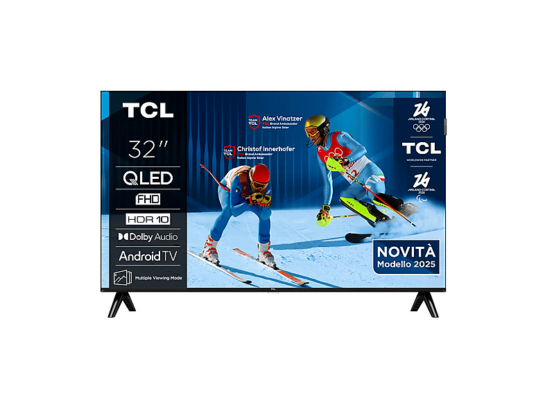 TCL 32S5K, Smart TV 32'', Qd-Led, Full HD, Dolby Audio TV Qdled
