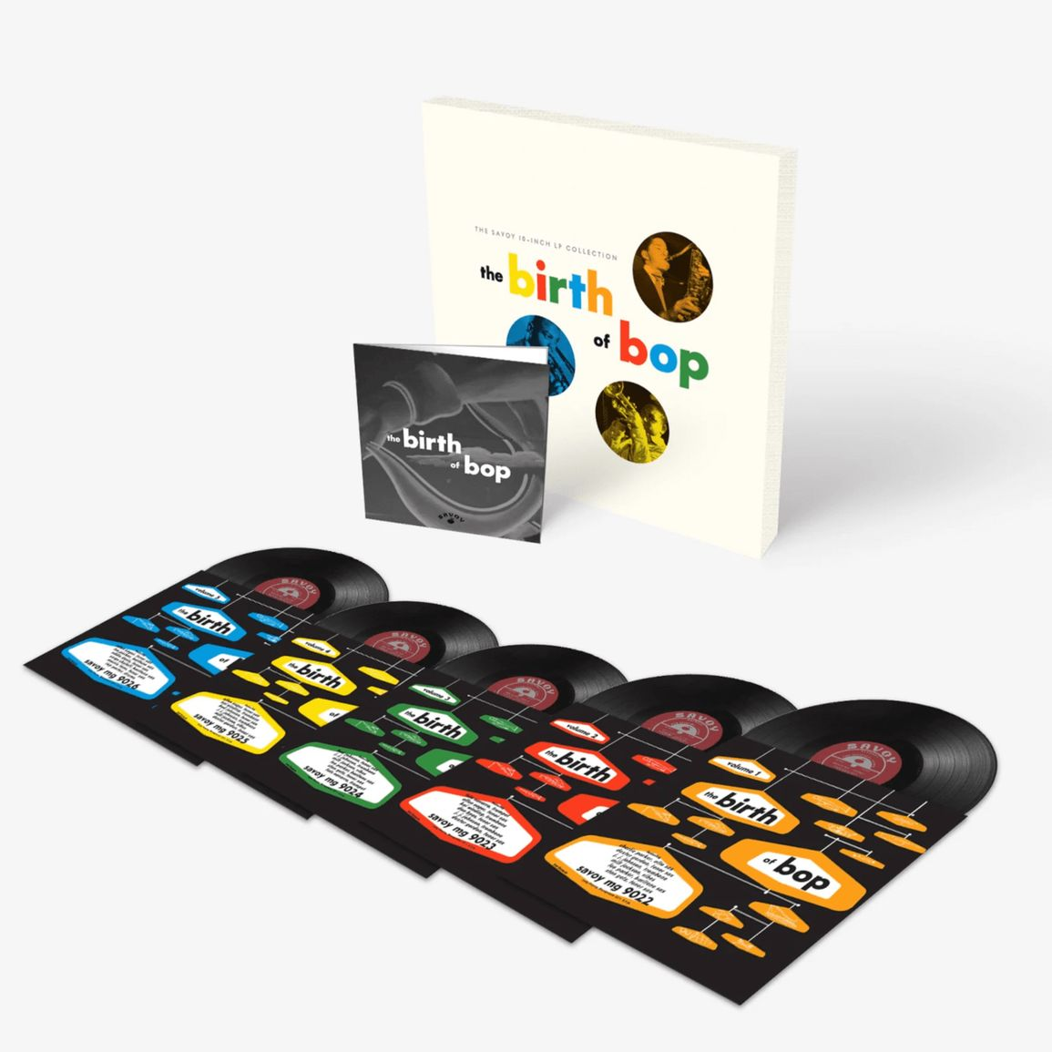 Különböző előadók - The Birth Of Bop: Savoy 10" LP Collection (Box Set) (Vinyl (nagylemez))