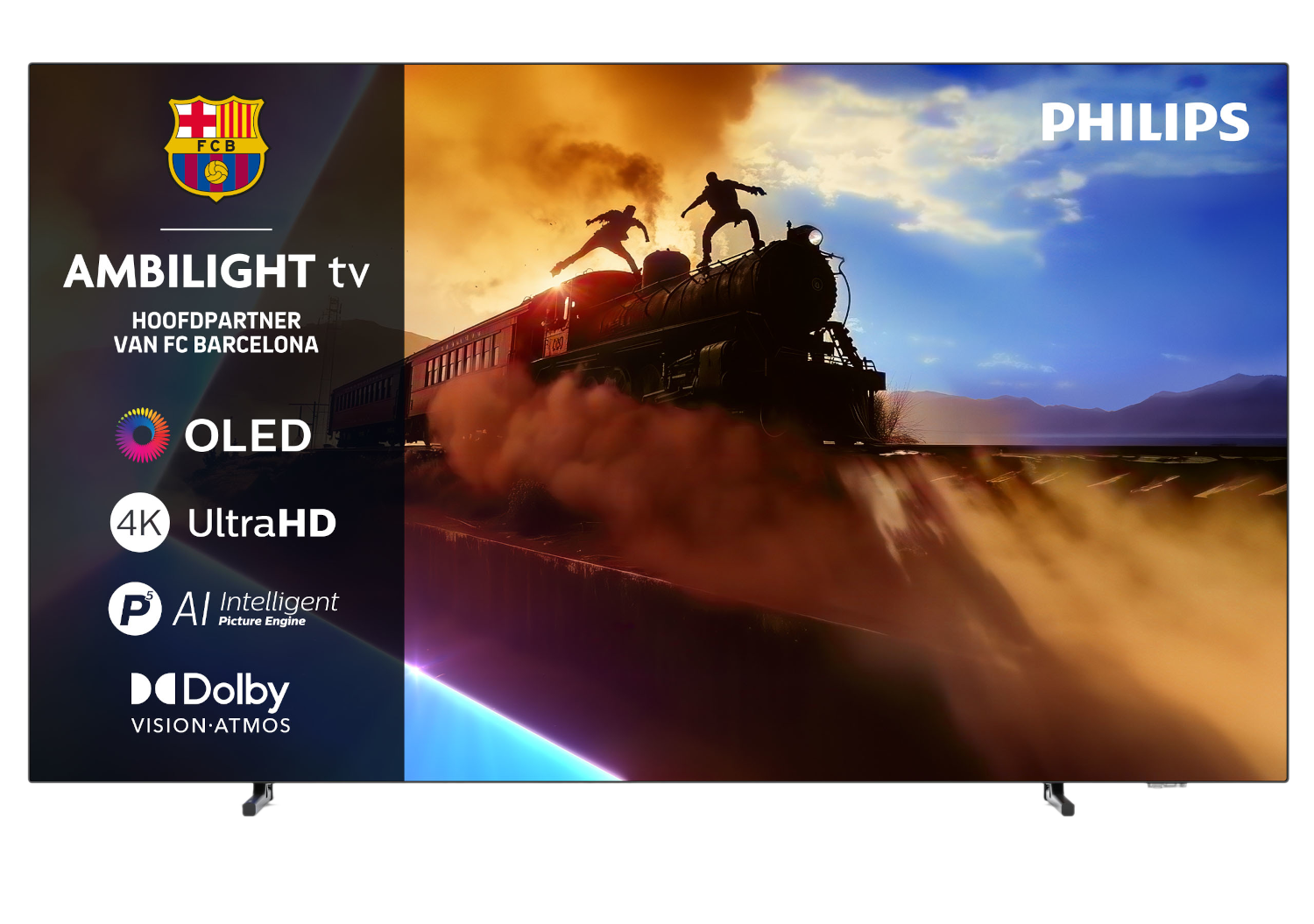 Philips 65oled760 4k Oled Ambilight Tv 65 Inch (2025)