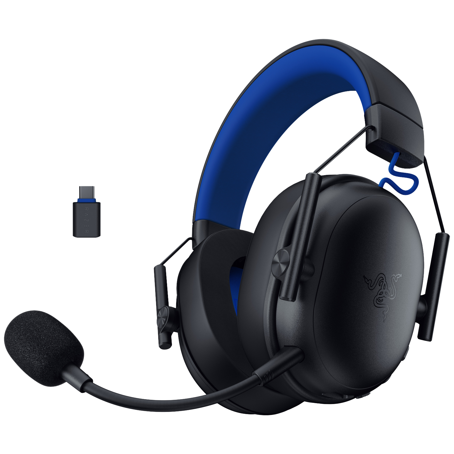 Razer Blackshark V3 X Hyperspeed Voor Playstation Gaming-headset Zwart/blauw