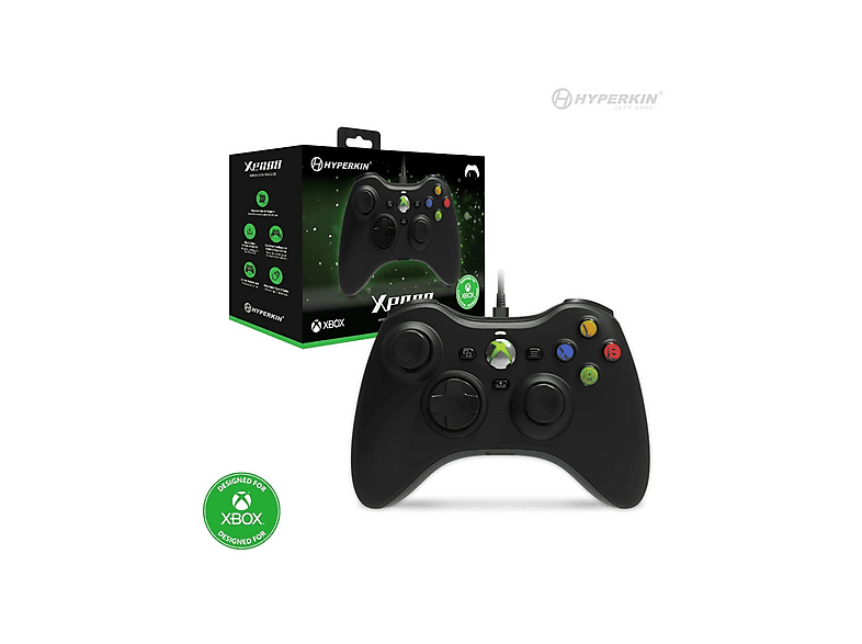 Thumbnail - HYPERKIN M01368-BK XENON kabelgebunden Controller Schwarz für Xbox One, Series, Series S
