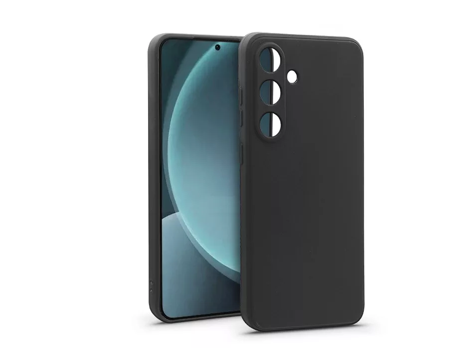 HAFFNER Samsung Galaxy S25 szilikon tok, fekete (HF338274)