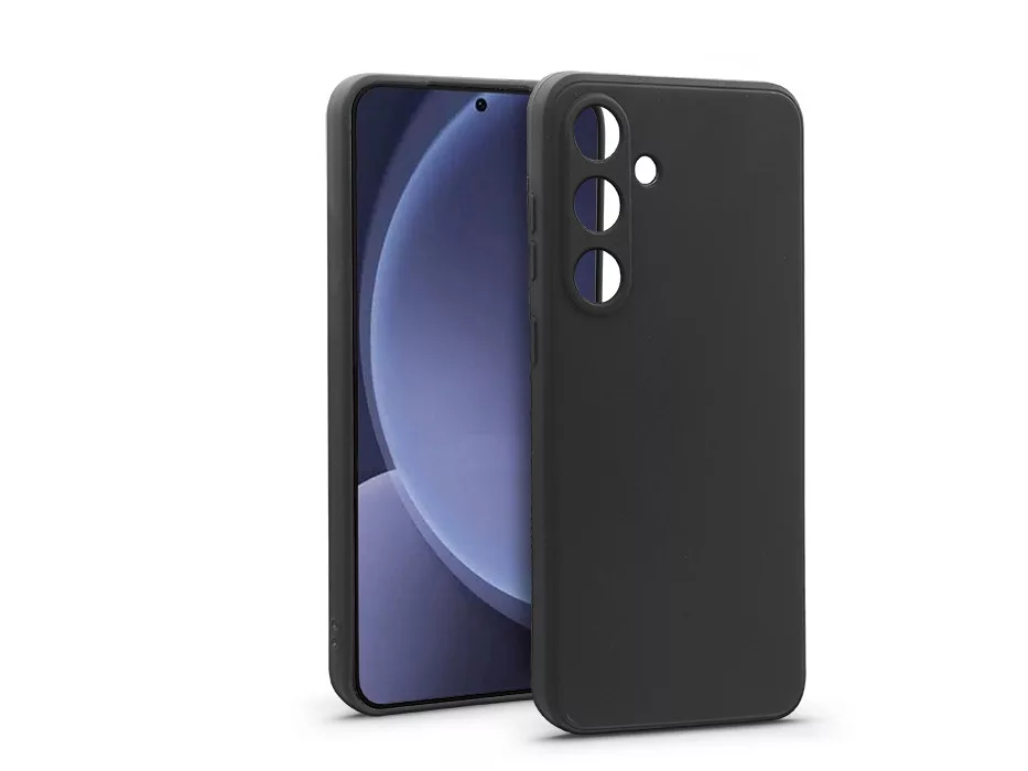 HAFFNER Samsung Galaxy S25+ szilikon tok, fekete (HF338328)