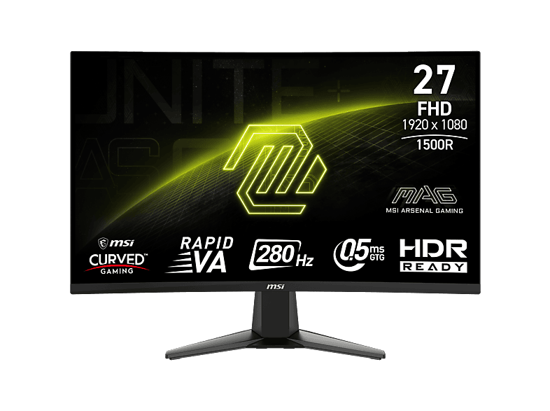 Moniteur Gaming MSI MAG 276CXF 27 pouces