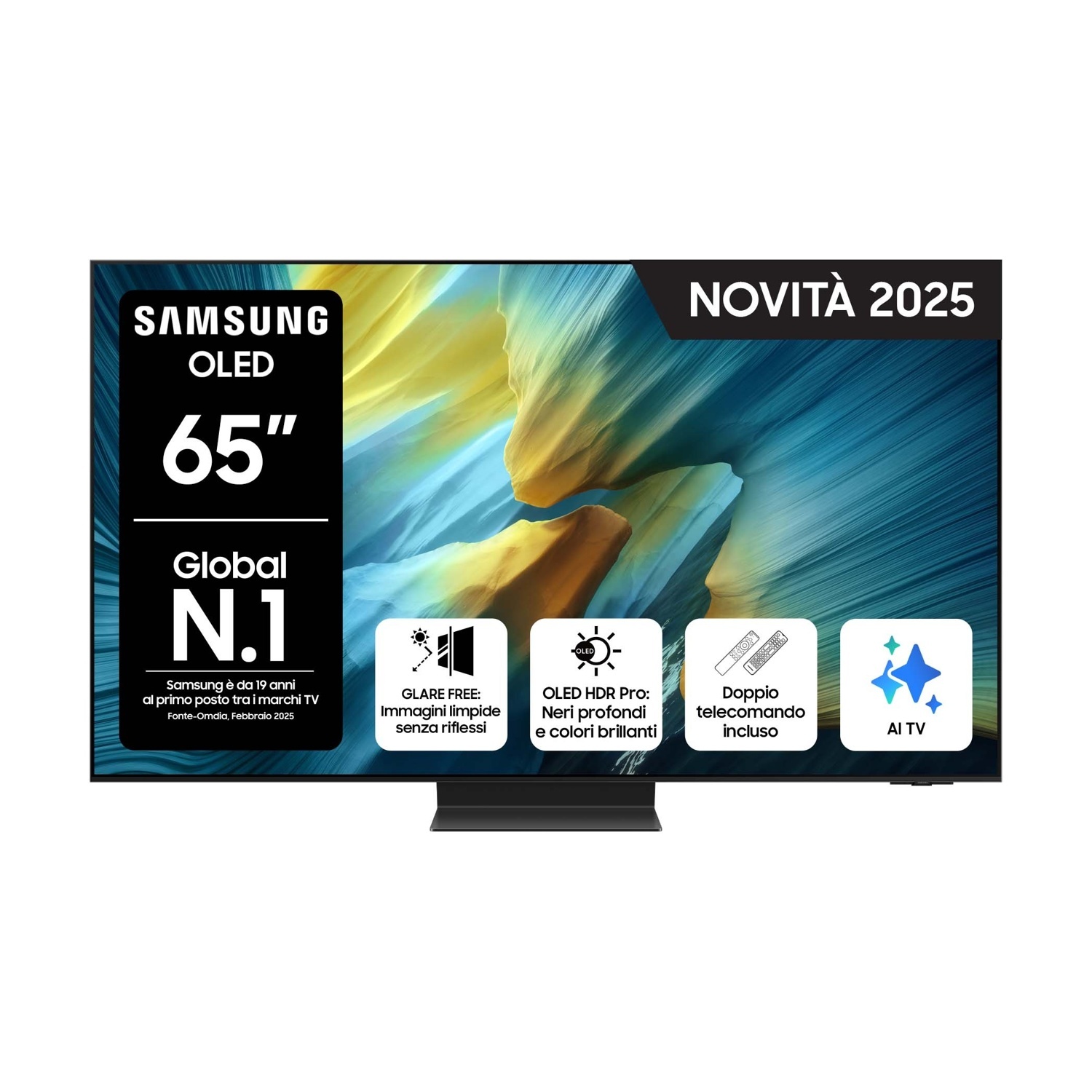 SAMSUNG QE65S95FATXZT TV OLED, 65 ", OLED 4K