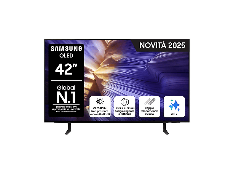 SAMSUNG QE42S90FAEXZT TV OLED, 42 '', OLED 4K