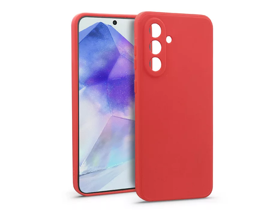 HAFFNER Samsung Galaxy A55 5G szilikon tok, piros (HF272042)