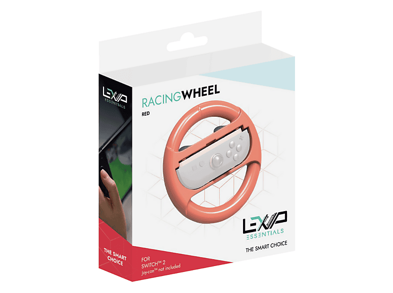 Kierownica LEXIP GAMING JVASW200005 Czerwony