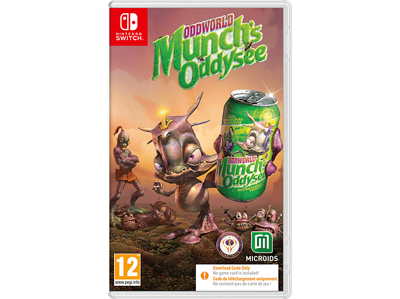 Oddworld: Munch's Oddysee CIB Gra NINTENDO SWITCH