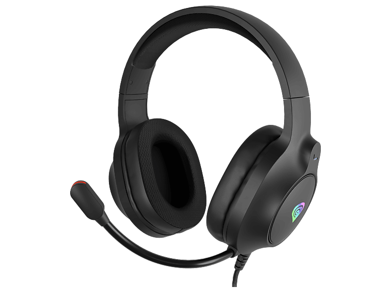Słuchawki przewodowe GENESIS Neon 213 RGB Czarny
