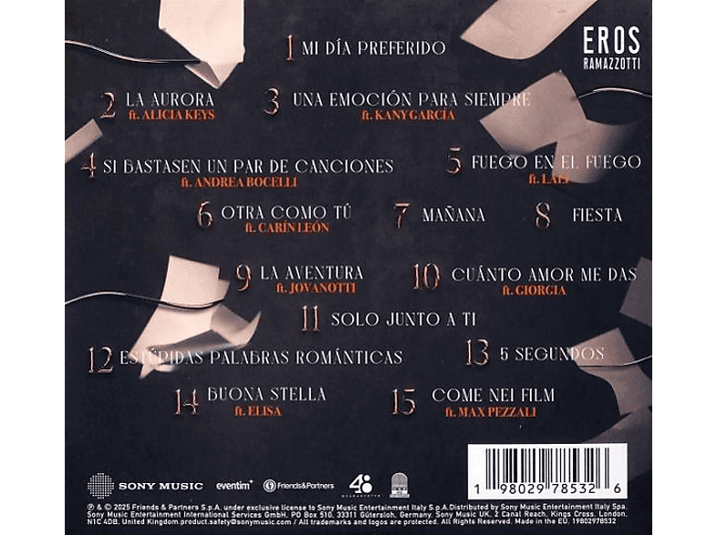 Thumbnail - Eros Ramazzotti - Una Historia Importante (CD)