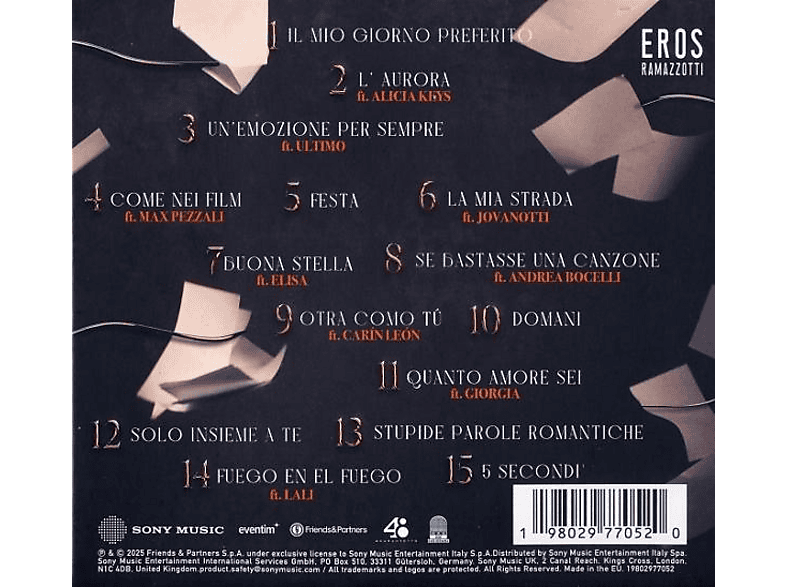 Thumbnail - Eros Ramazzotti - Una Storia Importante (CD Deluxe) (CD)