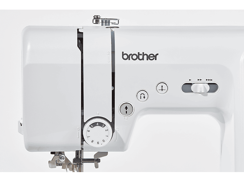Brother FS40S Computer-Nähmaschine (43 Watt, 40-Stiche, Freiarmnähen, Weiß) — Foto 4 von 5