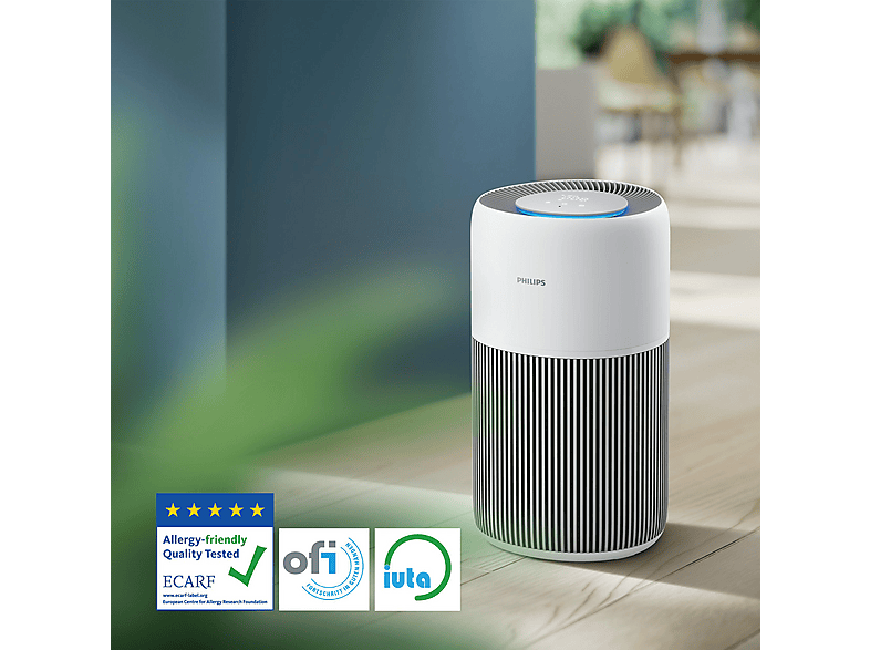 Philips AC2220/10 PureProtect Quiet 2200 Series Intelligenter Luftreiniger Arktisweiß (28 Watt, Raumgröße: 109 m²) — Foto 2 von 5