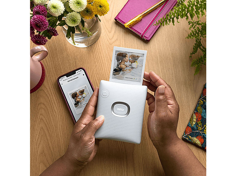 Drukarka fotograficzna FUJIFILM Instax Square Link Biały (Ash White) – zdjęcie 3