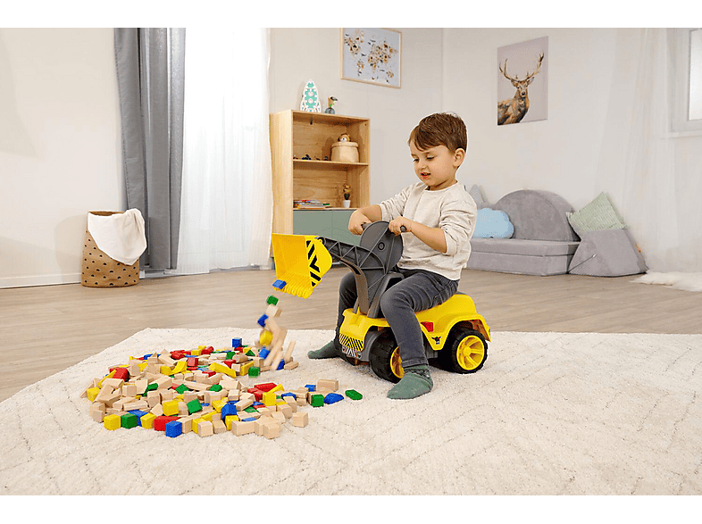 Thumbnail - BIG Power-Worker Maxi Loader Spielzeug Bagger Gelb