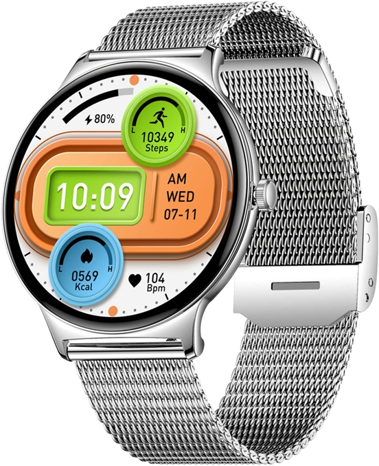 COLMI V89 okosóra, acél ezüst (V89 Steel Silver)