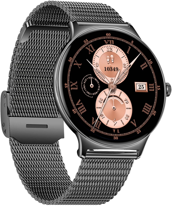 COLMI V89 okosóra, acélfekete (V89 Steel Black)