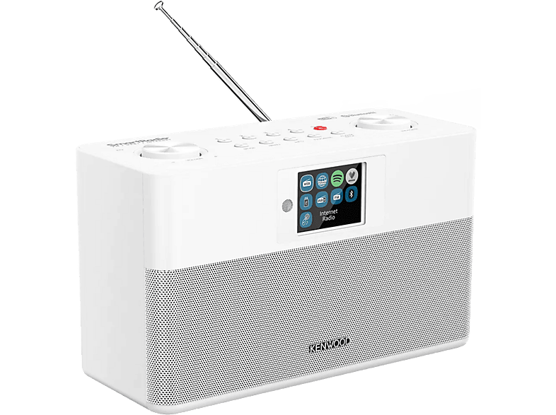Kenwood CR-ST120S Smart Radio mit Internetradio, Bluetooth®, DAB+ und IPS-Farbdisplay, Weiß — Foto 2 von 4