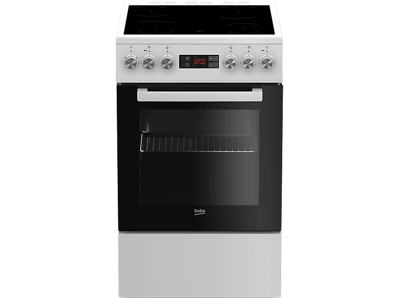 Kuchnia BEKO FSM57300GW Grill Termoobieg Czyszczenie parą