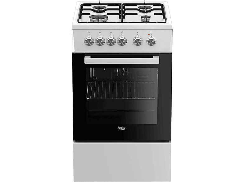 Kuchnia gazowo-elektryczna BEKO FSE52020DWD Grill Termoobieg Czyszczenie parą 50cm