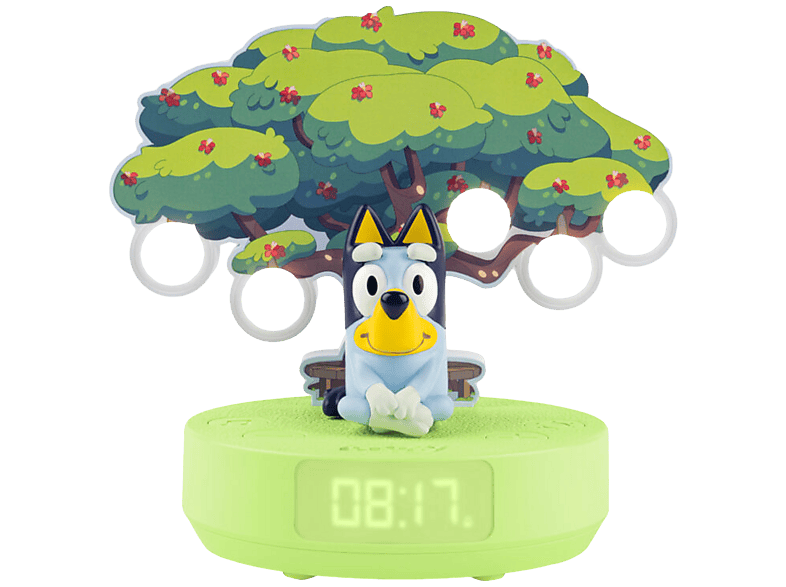 Réveil et Veilleuse Lumitree Bluey Bigben