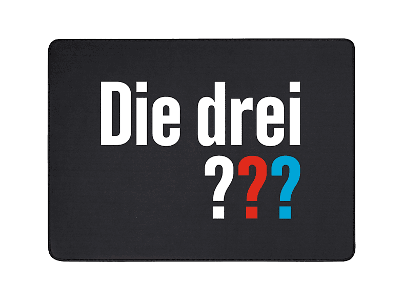 ISY IMP-8000 Die drei ??? Mousepad 36x26 cm; PC Mauspad