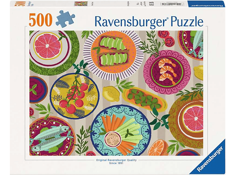 Ravensburger Leckeres Picknick 500 Teile (Ab 12 Jahren) Puzzle