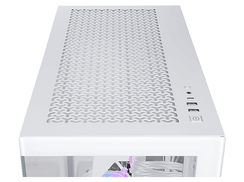 JOULEPERFORMANCE L1141168 Gaming PC, AMD Ryzen 7 9800X3D, 32 GB RAM, 3000 GB SSD, GeForce RTX™ 5070 Ti, Windows 11 Home, Weiß — Foto 4 von 4