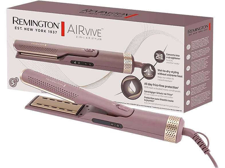 Remington AS8930 Airvive 2in1 Airstyler Mauve / Gold