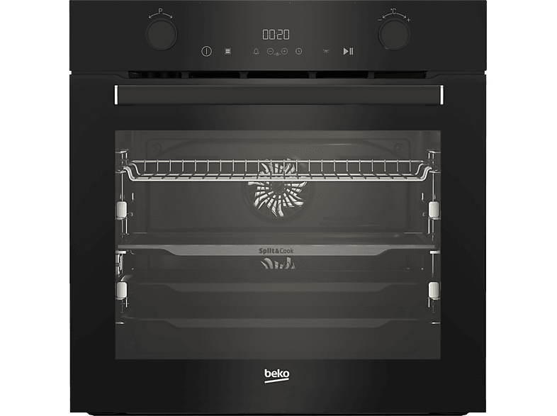PRODUKT PO EKSPOZYCJI - Piekarnik BEKO bPro500 BBVM17400BPS Split&Cook AeroPerfect Grill Pizza Pyroliza