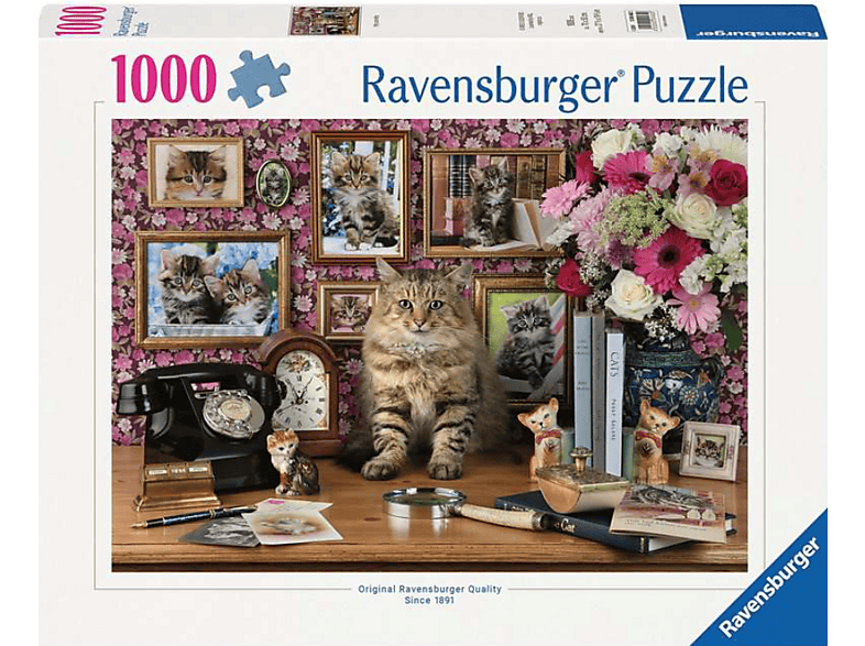 Ravensburger Meine Kätzchen, 1000 Teile (Ab 14 Jahren) Puzzle