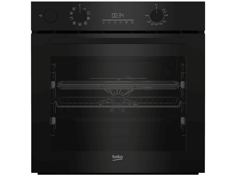 Beko BCBIS17300KSBCS b300 SteamAssisted Termoobieg Czarny