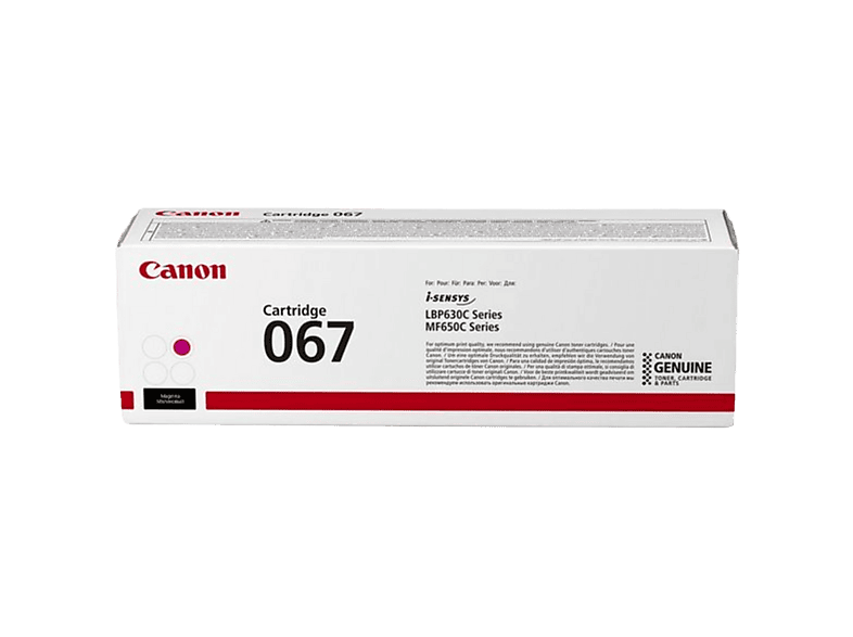 Canon 067 tonercartridge 1 stuk(s) Origineel Magenta