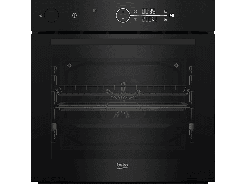 Beko bPro500 BCBISA17400KSBMPS SteamAid Termoobieg AirFry Czarne szkło