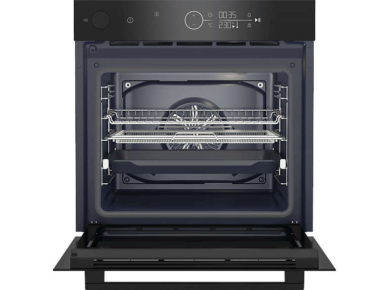 Beko bPro500 BCBISA17400KSBMPS SteamAid Termoobieg AirFry Czarne szkło – zdjęcie 3